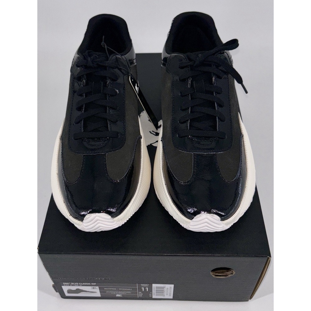 NEW Sorel Women's Ona Blvd Classic Sneakers Size 11 Waterproof Black & White NIB